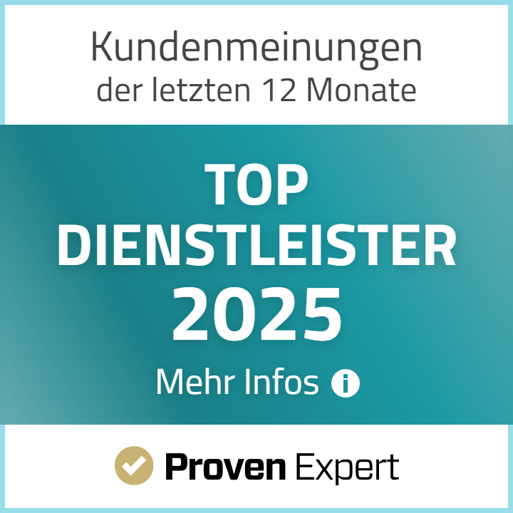 ProvenExpert Siegel 2025 - Natascha Schlienz MPU Expertin